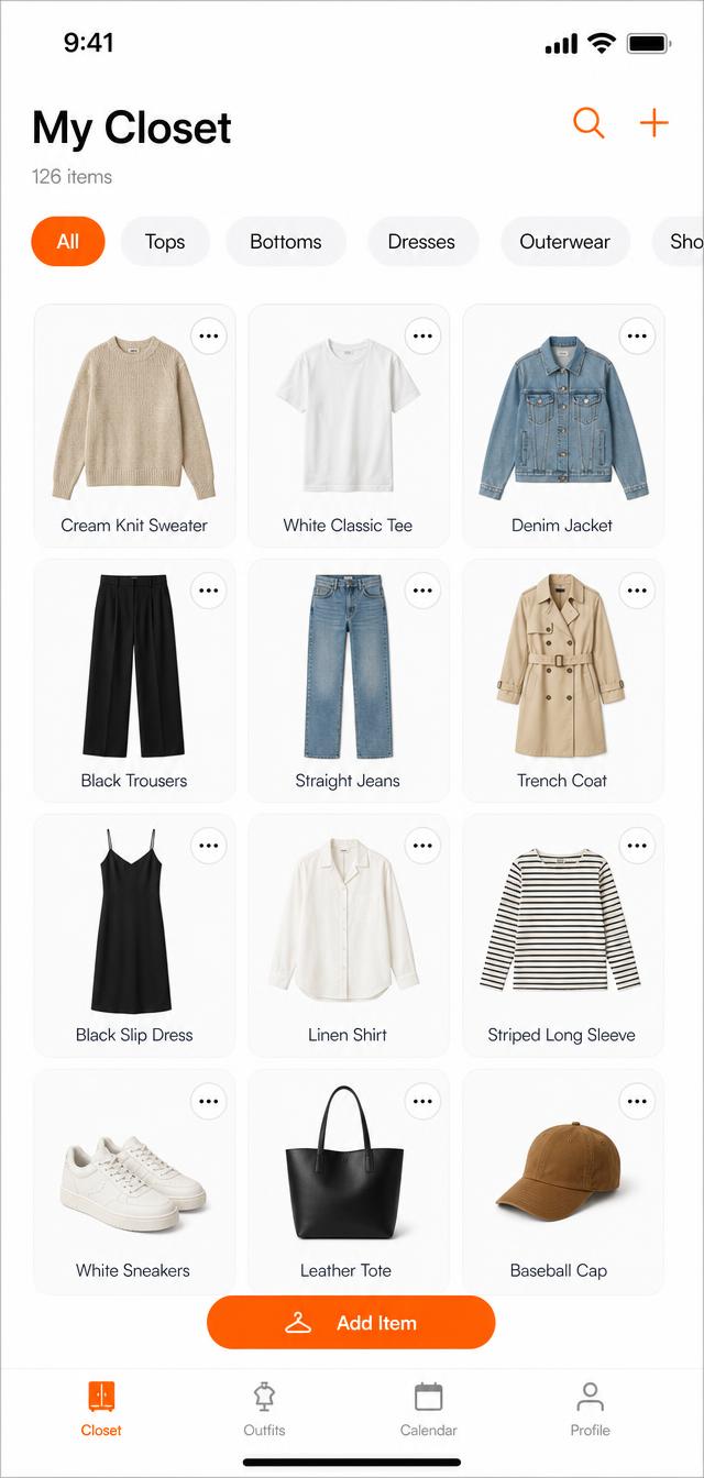 Digital closet